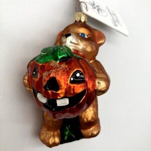 1999 Christopher Radko PUNKIN PRIZE 4" Ornament 99-064-0